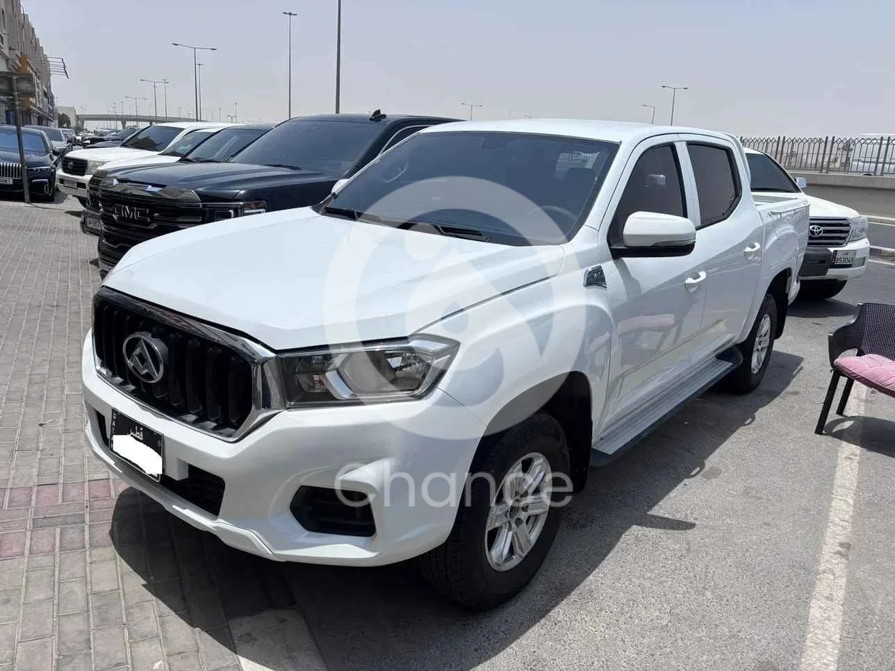 ماكسس تي60 2016 عادي 170,000 كم 4 سلندر دفع خلفي بيكب أبيض