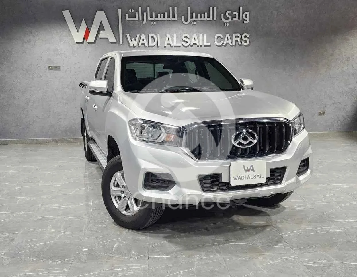 ماكسس تي60 2025 عادي 1,170 كم 4 سلندر دفع خلفي بيكب فضي تحت الضمان