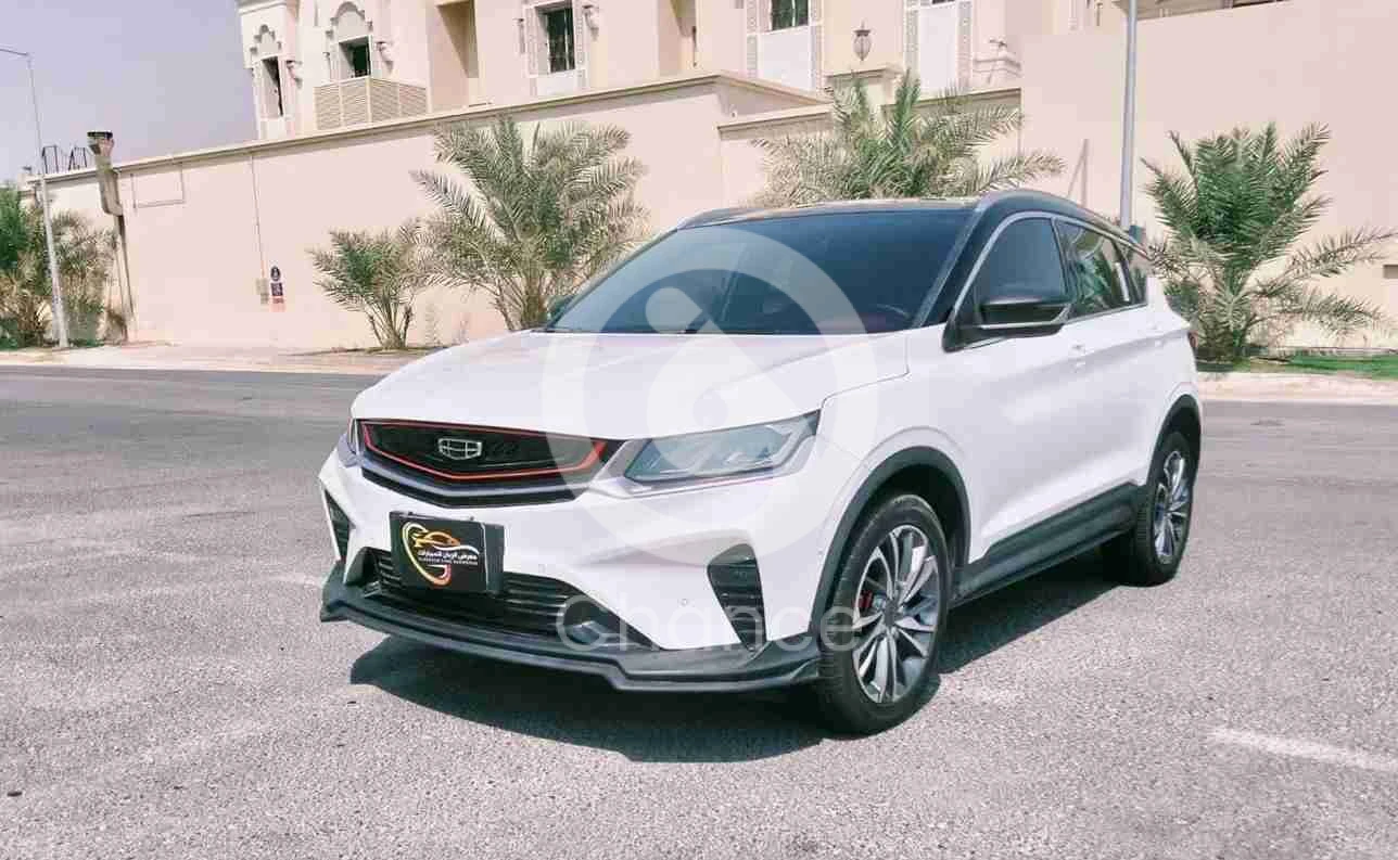 جيلي كوول راي 2023 اوتوماتيك 33,000 كم 4 سلندر سحب امامي اس يو في أبيض تحت الضمان