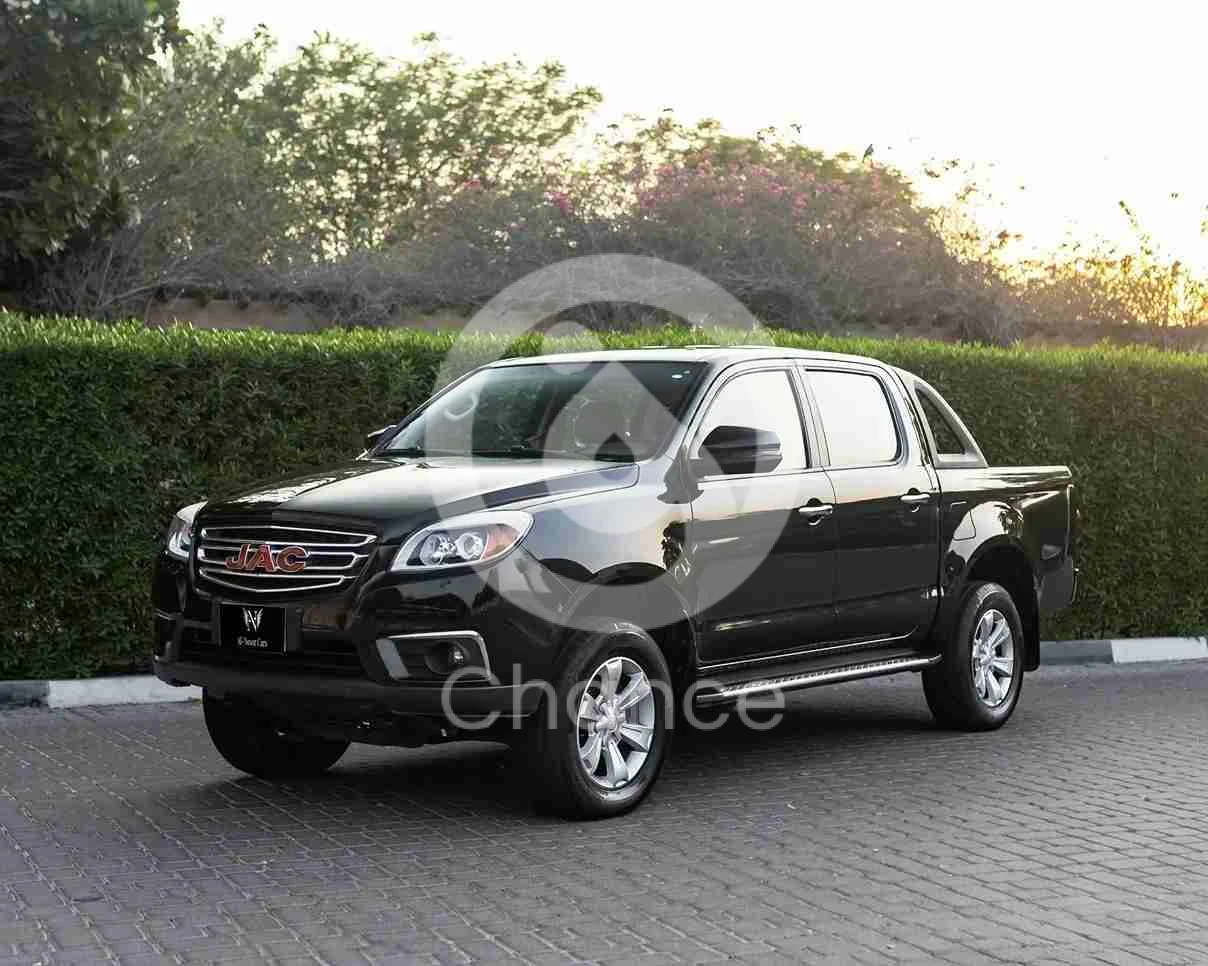 جــاك موتورز تي 6 2023 عادي 14,000 كم 4 سلندر دفع رباعي بيكب أسود