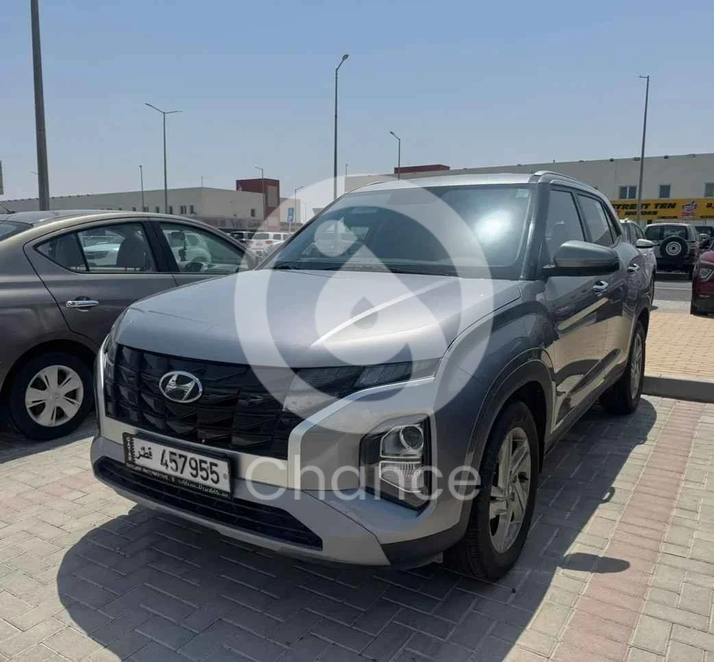 هيونداي كريتا 2024 اوتوماتيك 36,000 كم 4 سلندر سحب امامي اس يو في فضي تحت الضمان