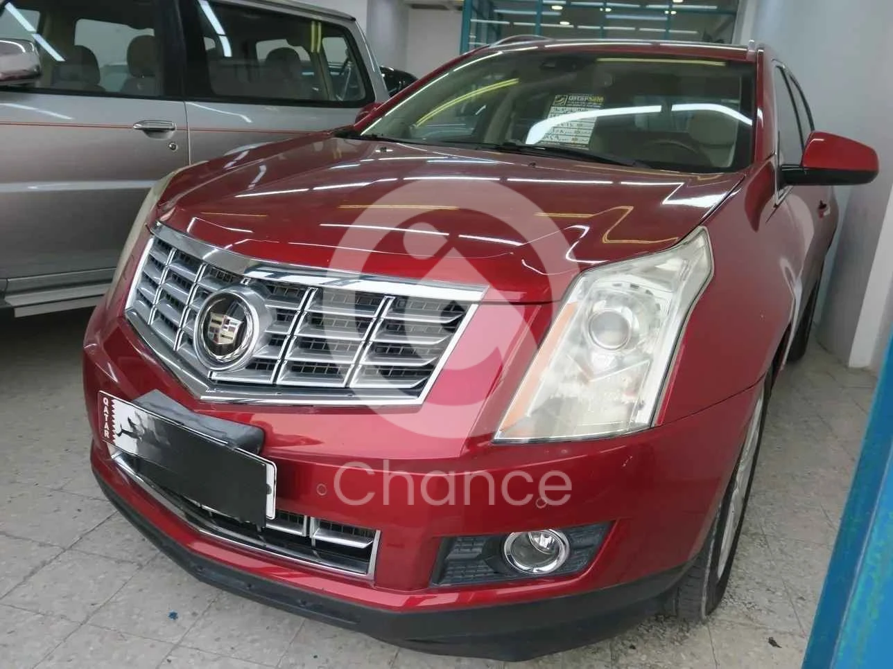 كاديلاك اس ار اكس 4 2014 اوتوماتيك 58,000 كم 6 سلندر دفع رباعي اس يو في عنابي