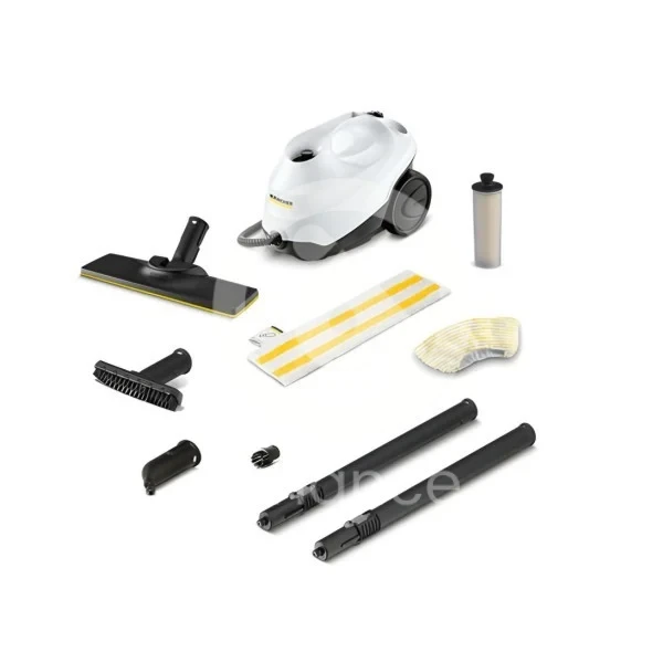 مكنسة التنظيف بالبخار إيزي فيكس إس سي 3 تنظفين بيدج وتتعبين والأرض دوم فيها بقع وجراثيم ما تروح هالجهاز هو الحل السريع والمريح لتنظيف بيتك ببخار قوي ومن غير مواد كيميائية يسخن خلال ٤٠ ثانيه ويشتغل بسرعه خزان مويه ممكن تعبينه بأي وقت حتى وانتي تنظفين بخار مستمر بدون انقطاع وحدة ذكيه تزيل ترسبات الأملاح من المويه وتحافظ على عمر الجهاز ينظف الأرضيات الصلبه بكفاءه عاليه بتقنية اللاميلا قطعة القماش تركب وتتفك بسهوله وبدون ما تلمسين الأوساخ مفصل مرن يساعدك توصلين لكل الزوايا يقتل ٩٩.٩ من البكتيريا والفايروسات من الأسطح مثالي لتنظيف الحمامات والمطابخ والبلاط والفراغات الصغيرة توصيل مجاني داخل الدوحة