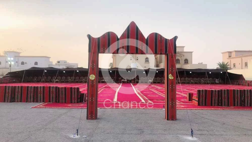 طاولات طعام وكراسي تركي وخيام عزاء وحفلات وسجاد ومكيفات صحراوي