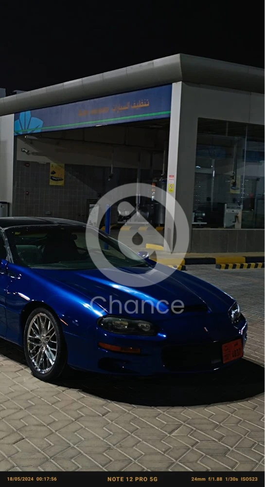 للبيع موديل ٩٨ كمارو اس اس تي توب ممشى ٦٥ الف مجدد من الصدام للصدام الموتر يحتاج مكينة فقط بلوك هدات باقي اغراضه كلها موجوده ماينقصه برغي واحد ، داخليته في قمة النضافة السعر ٢٠ الف نهائي غير قابل للتفاوض جميع اوراق اعادة التسجيل موجوده تاخذ الموتر تحطه باسمك فالمرور الصامل يكلمني عشان التفاصيل