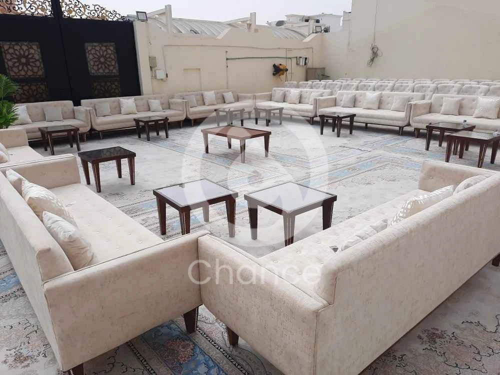 تجهيز جميع أنواع الحفلات والمناسبات (أفراح- عزاء- حفلات تخرج- حفلات مدارس -أعراس حريمي) جميع التجهيزات من ( خيام ملكية جميع المقاسات-بيوت شعر -كراسي ڤي اي بي - كراسي تركي- سجاد-مجالس) للتواصل على الأرقام 31176745-51253809