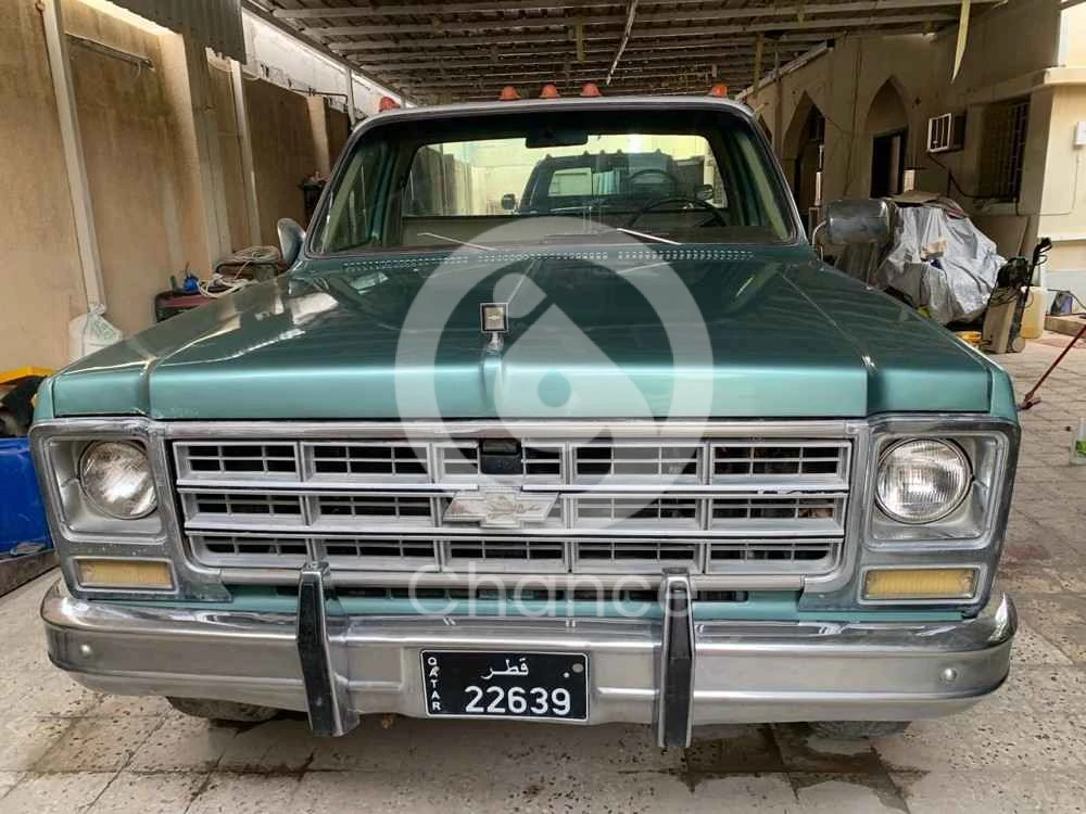 بيك اب شفر موديل ١٩٧٧ وارد الجيدة ممتاز جدا مكينة ٤٥٤ جير اتوماتيك